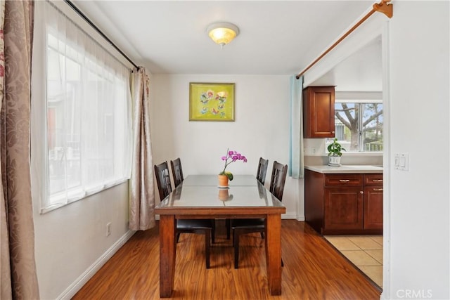 248 E Washington Blvd Unit 10, Pasadena, CA 91104 - dining room with light wood-style floors and baseboards