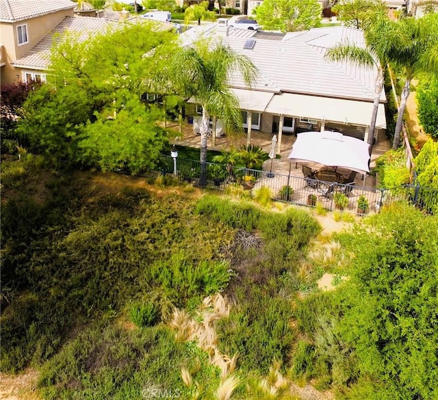 bird's eye view