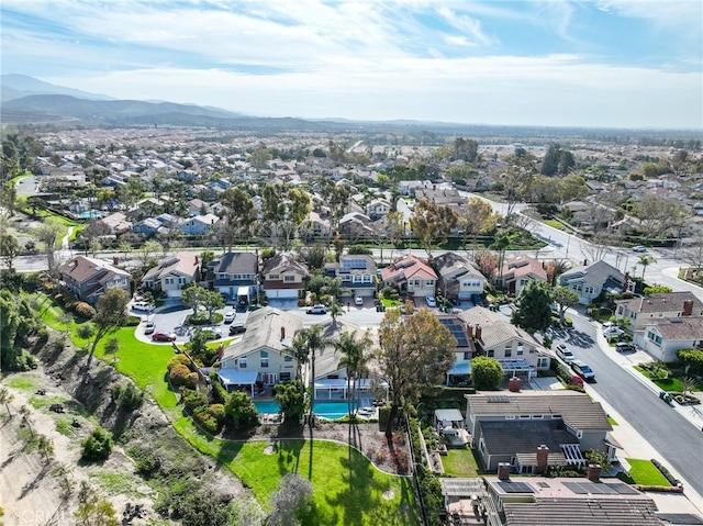 8 Recodo, Irvine, CA 92620 - aerial view of residential area with a pool and mountains
