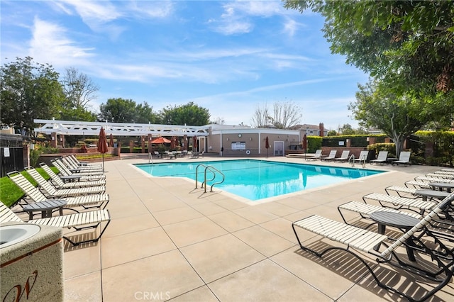 8 Recodo, Irvine, CA 92620 - community pool featuring a pergola and a patio