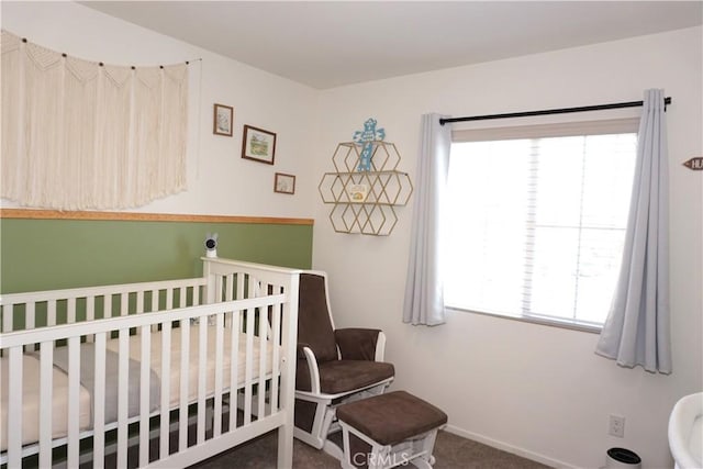 1322 Division Ct, Hemet, CA 92543 - carpeted bedroom with a crib and baseboards