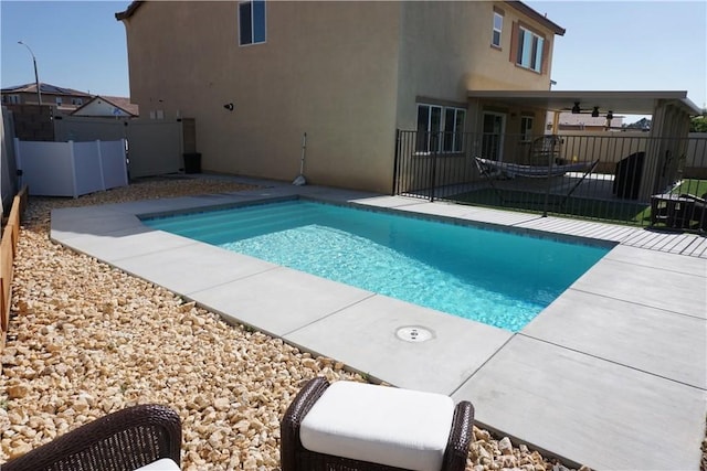 1322 Division Ct, Hemet, CA 92543 - view of swimming pool featuring a patio area