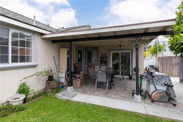 12005 Washington Blvd, Whittier, CA 90606 - view of patio featuring fence