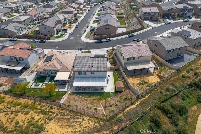 birds eye view of property featuring a residential view
