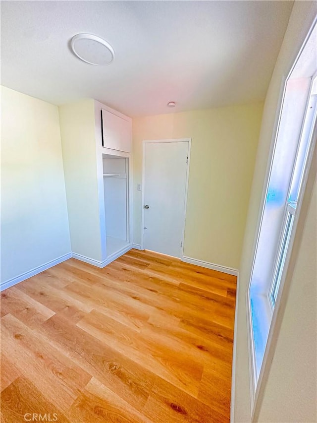 4709 Bresee Ave, Baldwin Park, CA 91706 - unfurnished room with light wood-type flooring and baseboards