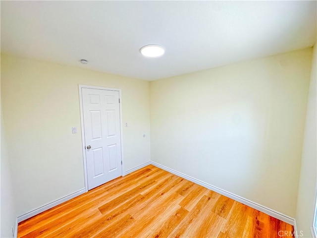 4709 Bresee Ave, Baldwin Park, CA 91706 - spare room with baseboards and light wood-style flooring