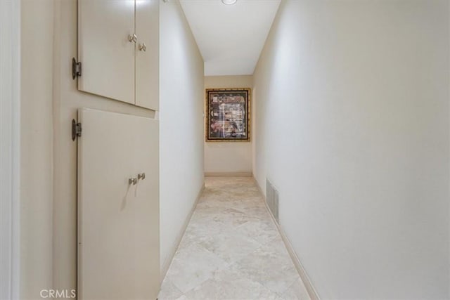 4433 E Justice Cir, Orange, CA 92869 - corridor featuring baseboards and visible vents