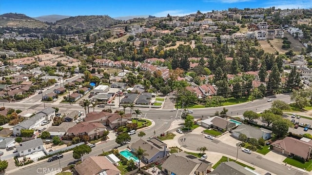 4433 E Justice Cir, Orange, CA 92869 - aerial view with a residential view and a mountain view