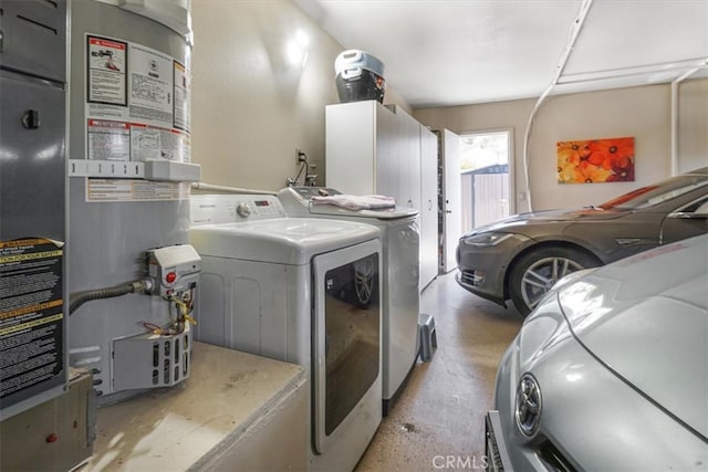 4433 E Justice Cir, Orange, CA 92869 - washroom with laundry area and independent washer and dryer