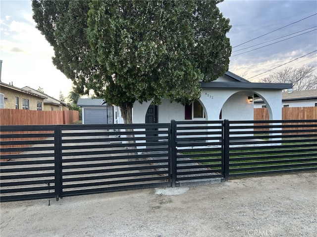 4832 Mitchell Ave, Riverside, CA 92505 - gate featuring a fenced front yard