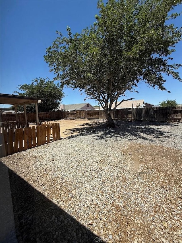 10434 Peach Ct, Adelanto, CA 92301 - view of fenced backyard