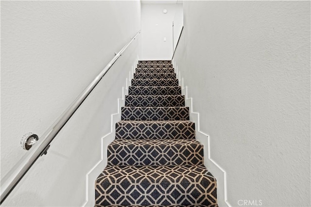 view of staircase
