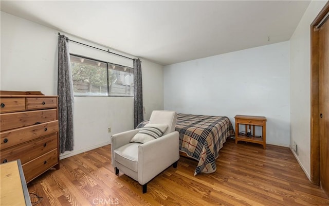 1411 Sequoia Dr, Lake Arrowhead, CA 92352 - bedroom with baseboards and light wood-style floors