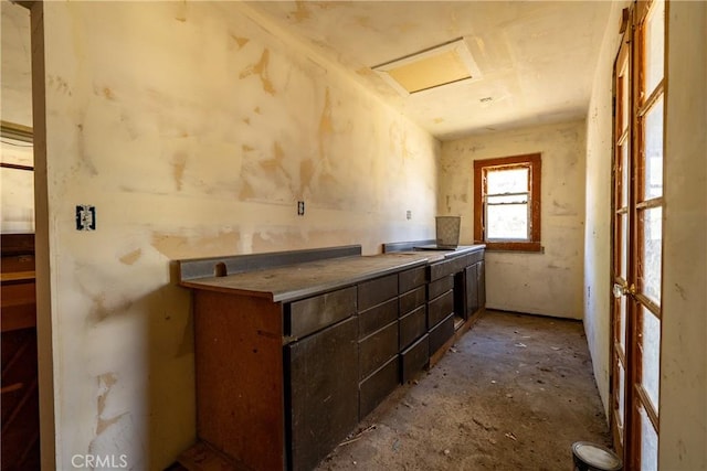 9235 Poplar St, Atascadero, CA 93422 - kitchen featuring dark brown cabinets
