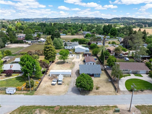9235 Poplar St, Atascadero, CA 93422 - aerial view of residential area with mountains