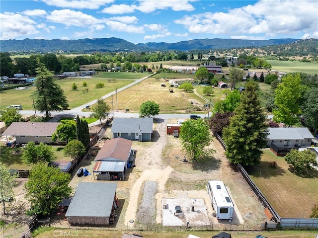 9235 Poplar St, Atascadero, CA 93422 - drone / aerial view of a mountainous background