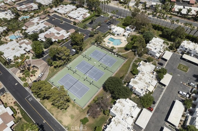 48668 Desert Flower Dr, Palm Desert, CA 92260 - view of property location with a pool