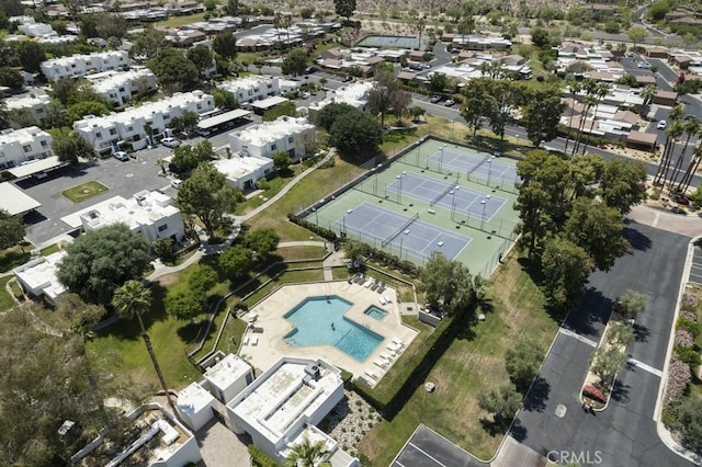 drone / aerial view