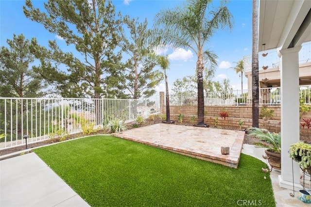 534 S Laureltree Dr, Anaheim Hills, CA 92808 - view of yard featuring a patio