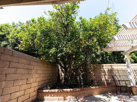 909 Shady Ln, Glendora, CA 91740 - fenced backyard with a pergola and a patio
