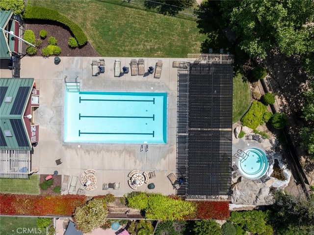 aerial view