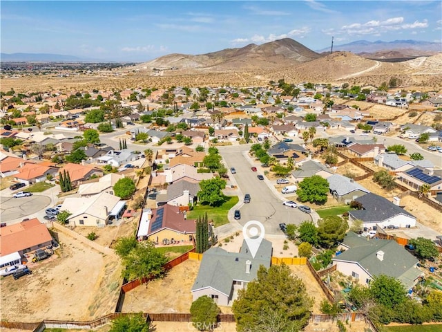 1148 Arlington Ct, Rosamond, CA 93560 - birds eye view of property featuring a residential view and a mountain view