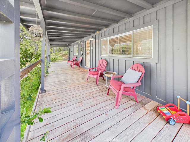 view of deck