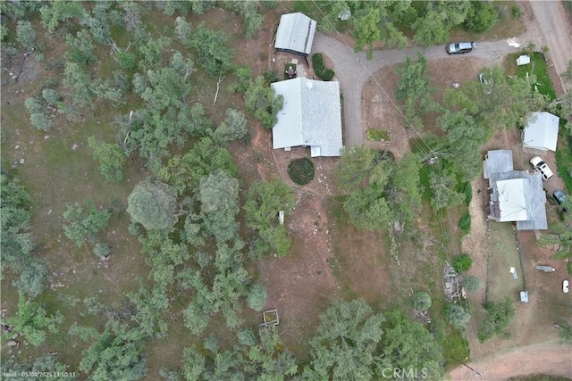5829 E Whitlock Rd, Mariposa, CA 95338 - aerial view of property and surrounding area
