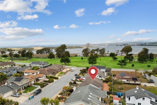 2132 El Dorado St, Los Osos, CA 93402 - aerial view of residential area featuring a nearby body of water
