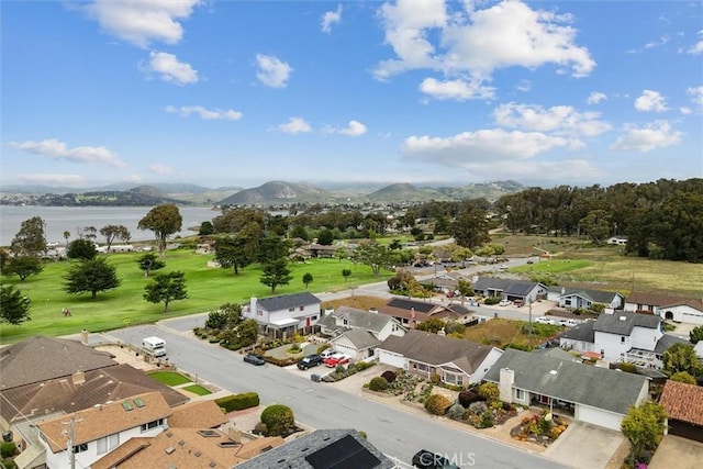2132 El Dorado St, Los Osos, CA 93402 - aerial view of residential area featuring a water and mountain view
