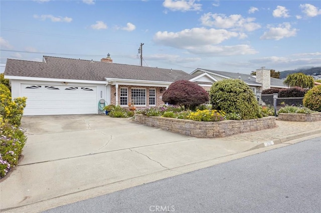 2132 El Dorado St, Los Osos, CA 93402 - ranch-style house featuring a garage, driveway, and brick siding