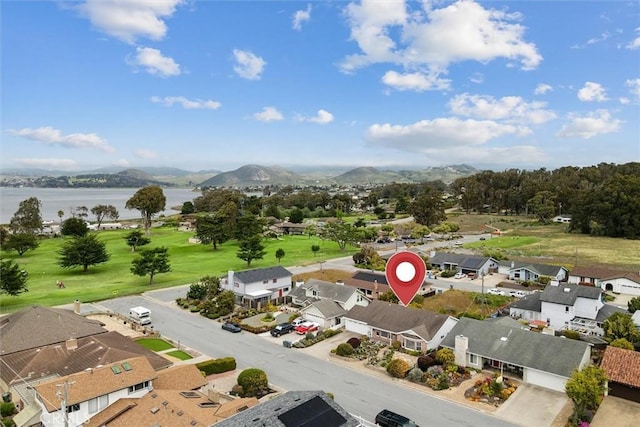2132 El Dorado St, Los Osos, CA 93402 - birds eye view of property featuring a residential view and a water and mountain view