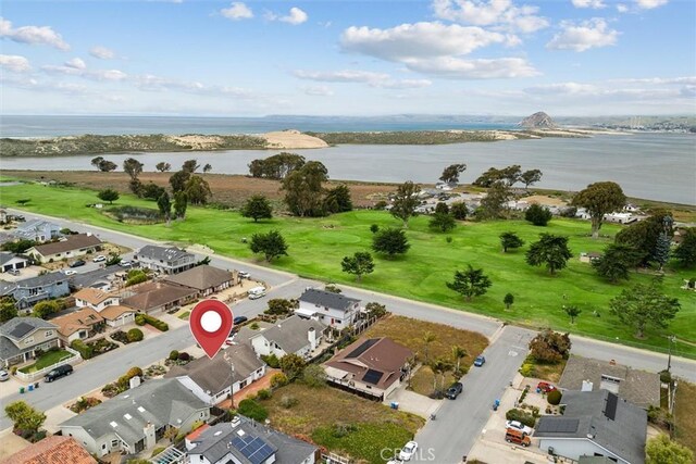 2132 El Dorado St, Los Osos, CA 93402 - aerial perspective of suburban area with a nearby body of water