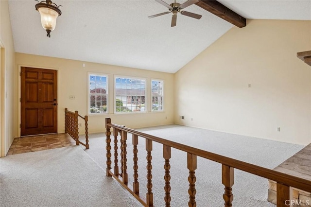 2132 El Dorado St, Los Osos, CA 93402 - foyer entrance featuring carpet floors and a ceiling fan