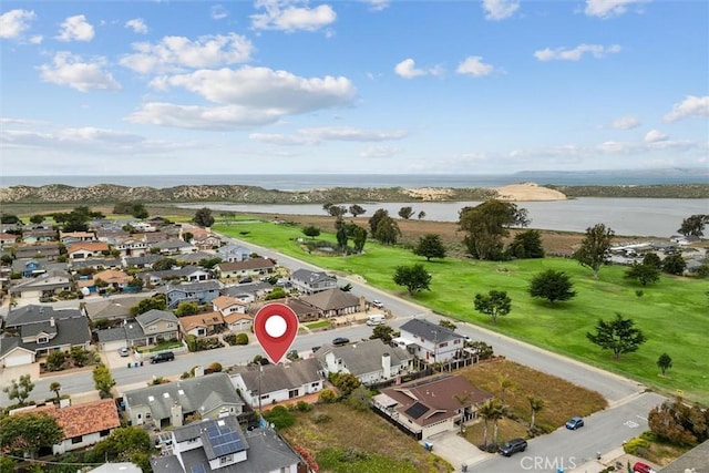 2132 El Dorado St, Los Osos, CA 93402 - aerial perspective of suburban area with a large body of water