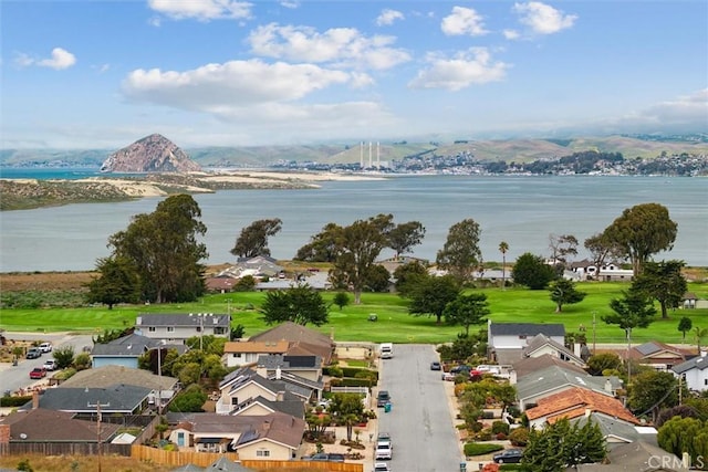 2132 El Dorado St, Los Osos, CA 93402 - drone / aerial view with a water view