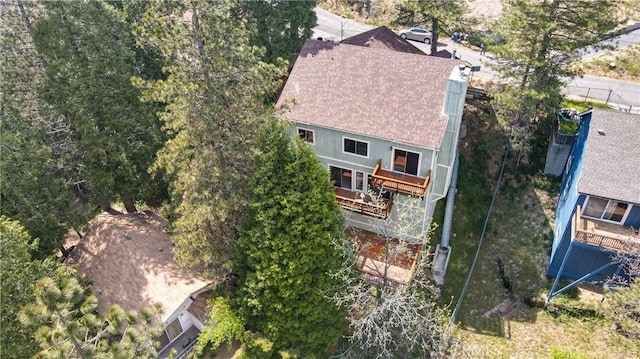 drone / aerial view