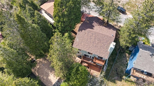 drone / aerial view