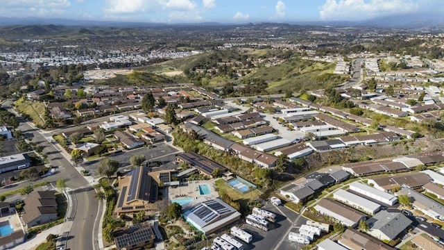 bird's eye view featuring a residential view