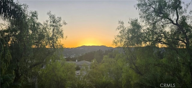 view of mountain feature