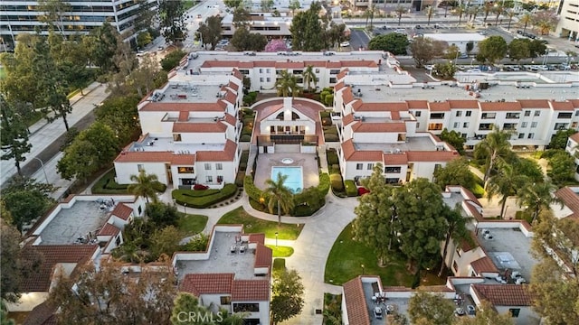 drone / aerial view