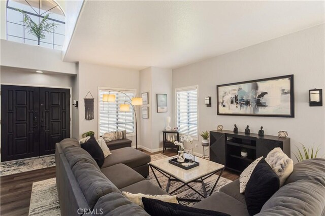 41787 Humber Dr, Temecula, CA 92591 - living room with wood finished floors and baseboards