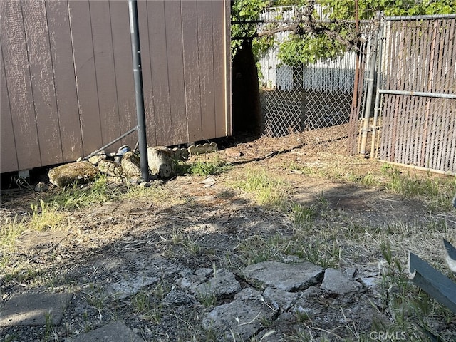 exterior space with fence