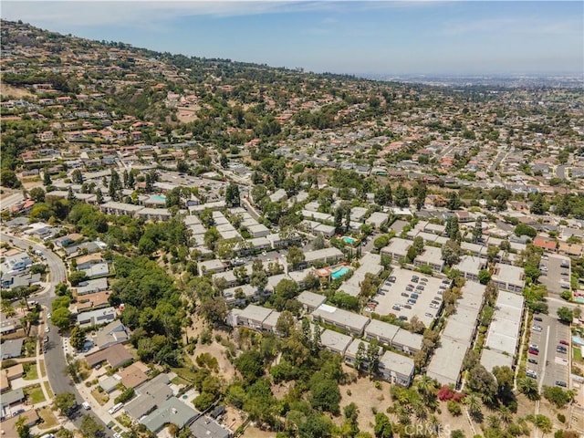 bird's eye view featuring a residential view