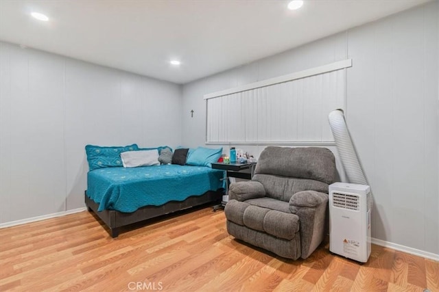 44650 2nd St E, Lancaster, CA 93535 - bedroom featuring wood finished floors and recessed lighting