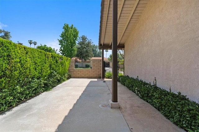 2797 Persimmon Pl, Riverside, CA 92506 - view of patio / terrace featuring a gate and fence