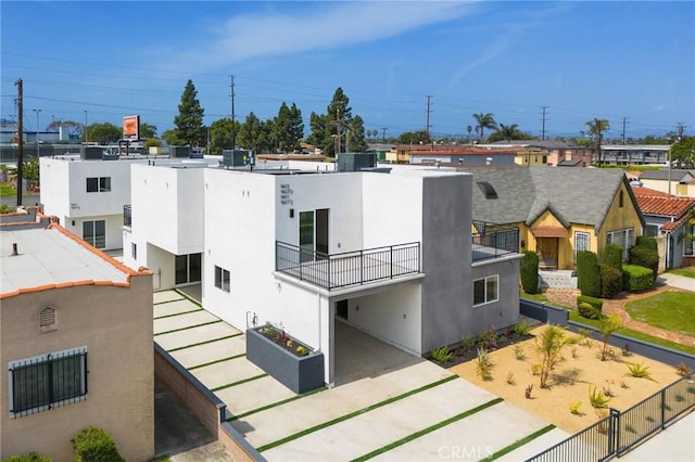 view of property