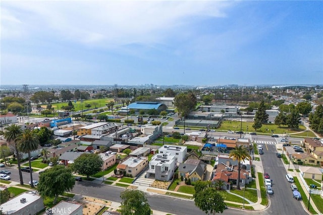 aerial view