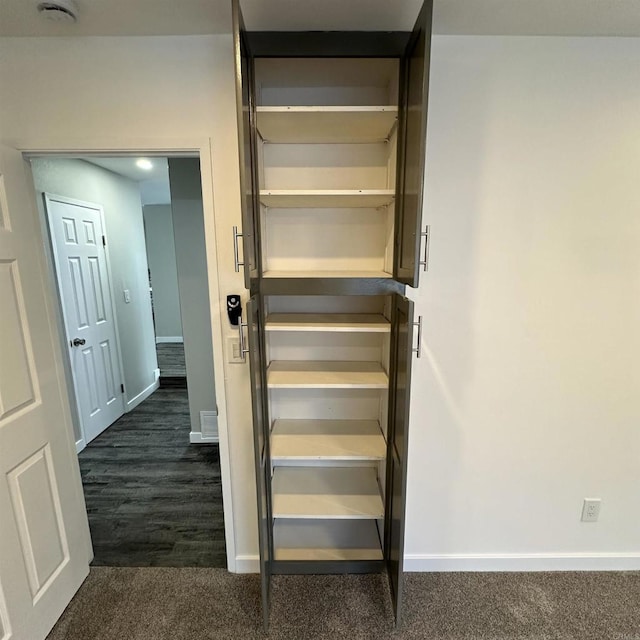 view of closet