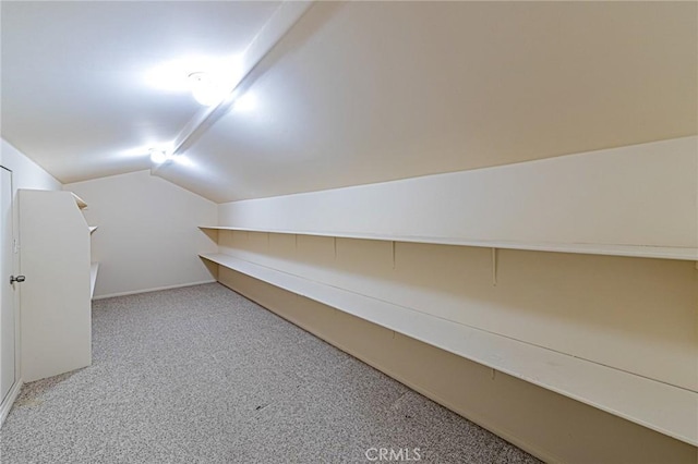view of storage room